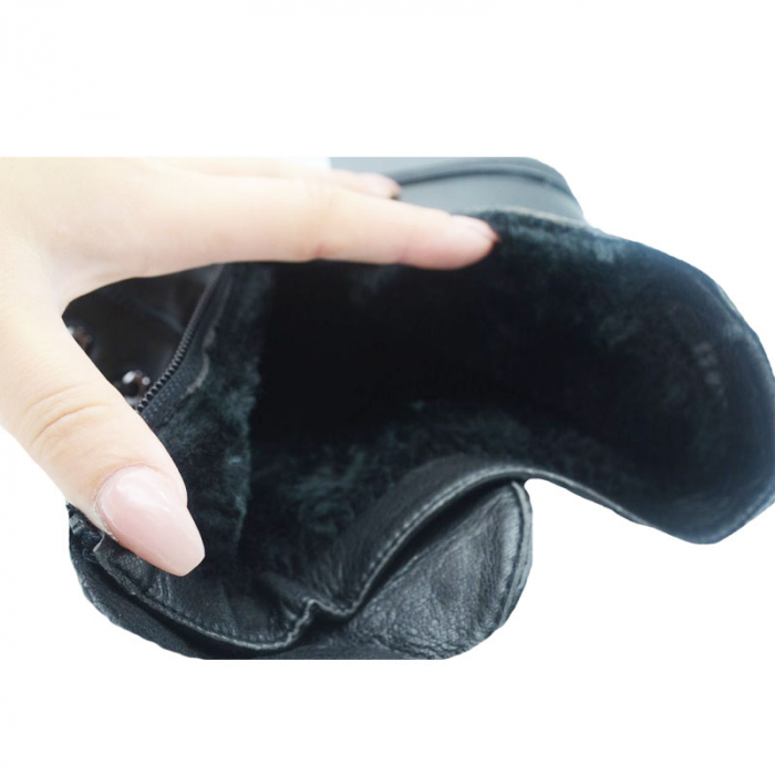 Ghete imblanite pentru fete Bessky B9128-1-32, Negru [5]
