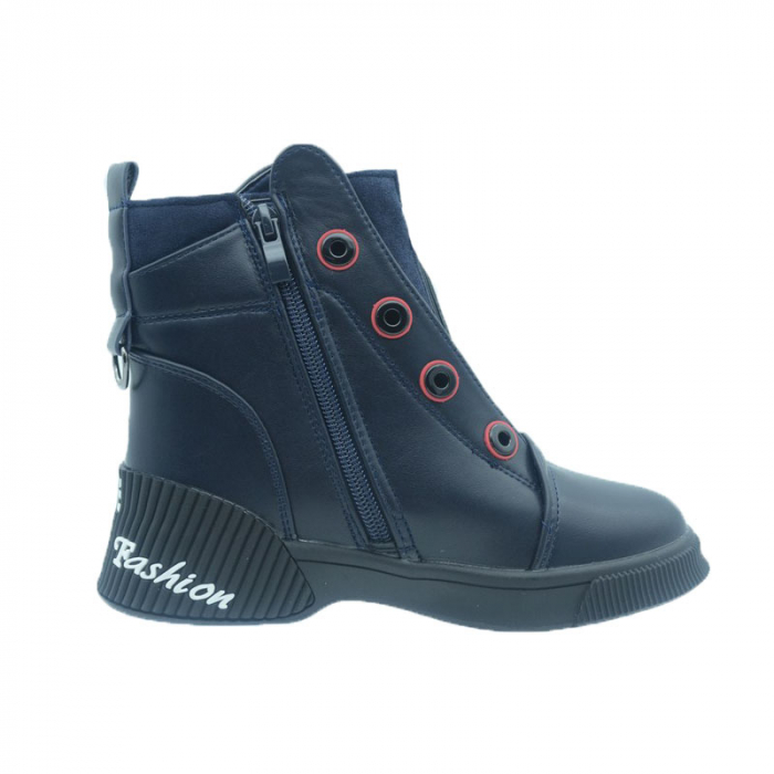Ghete imblanite pentru fete Bessky B9575-3-32, Bleumarin [3]