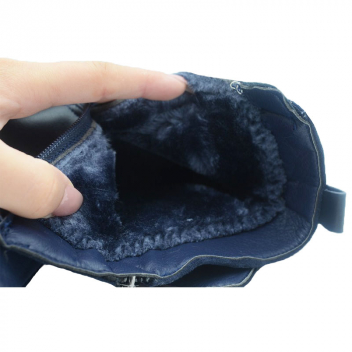 Ghete imblanite pentru fete Bessky B9575-3-32, Bleumarin [5]