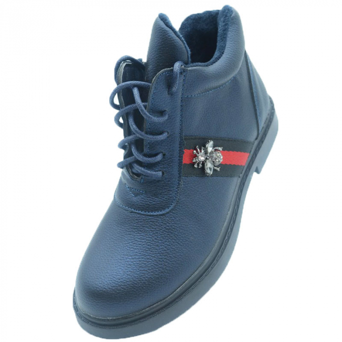 Ghete pentru fete Bessky HF8838-3-31, Bleumarin [4]