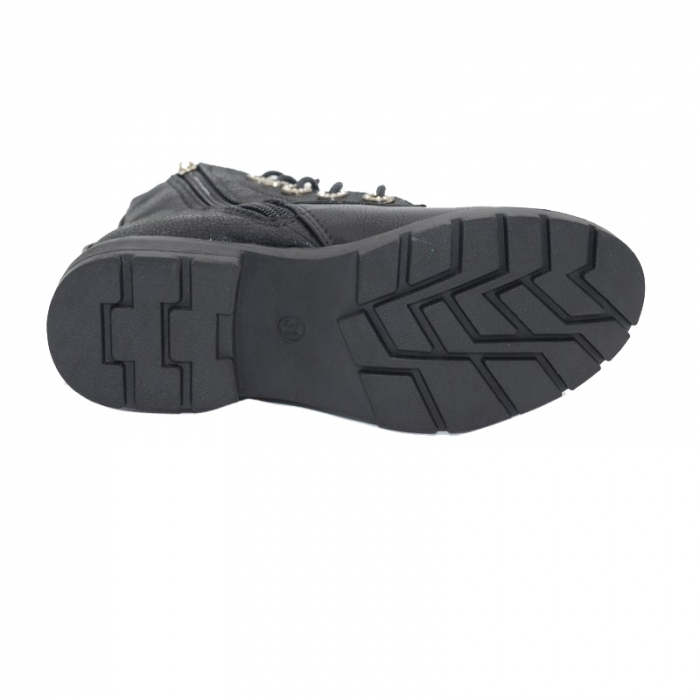 Ghete imblanite pentru fete MRS M1610-N-33, Negru [3]