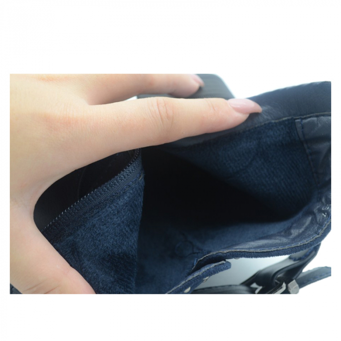 Ghete imblanite pentru fete MRS M187B-36, Bleumarin [5]