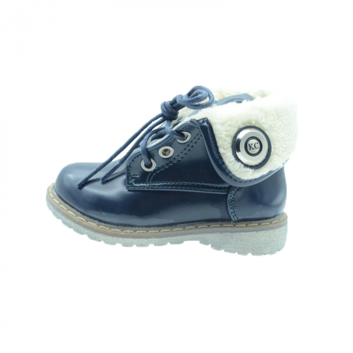 Ghete imblanite pentru fete MRS S529-2B-25, Bleumarin [1]
