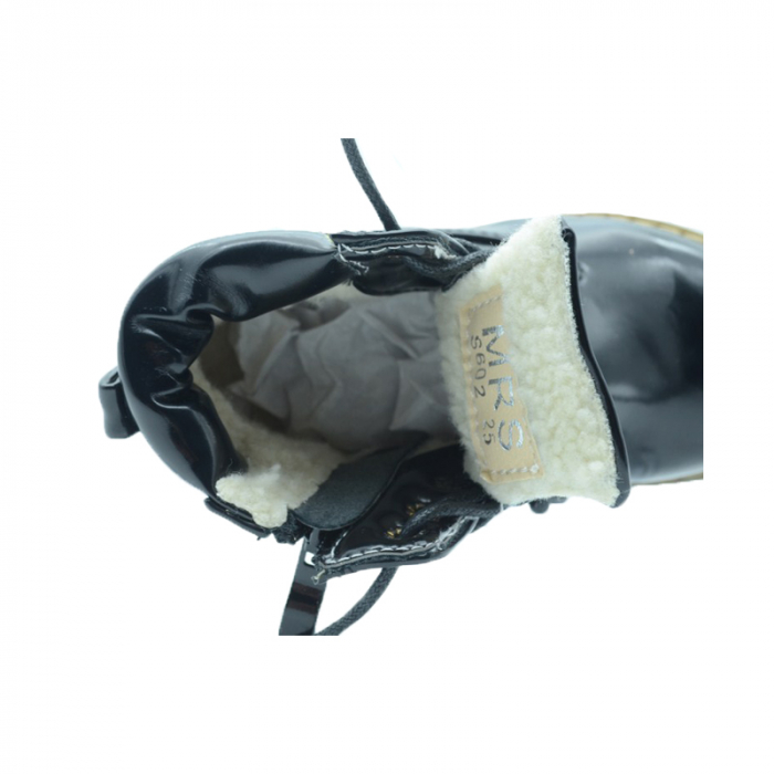 Ghete imblanite pentru copii MRS S602-25, Negru [4]