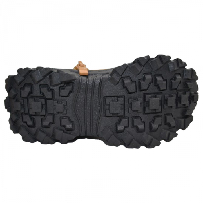 Ghete imblanite Outdoor pentru baieti American Club ES45/22-M, Maro [4]