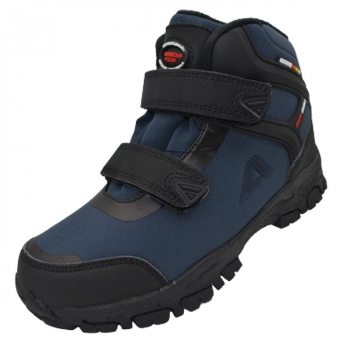 Ghete imblanite Outdoor pentru baieti American Club WT158/23, Bleumarin [2]