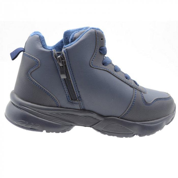Ghete imblanite pentru baieti Bessky B81754-2-32, Bleumarin [3]