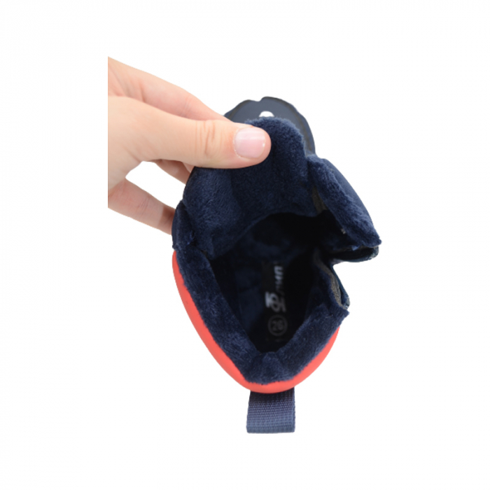 Ghete imblanite pentru baieti Tom Miki F-0274-A, Bleumarin [5]