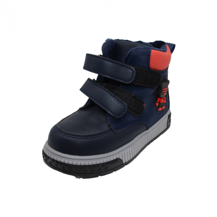 Ghete imblanite pentru baieti Tom Miki F-0274-A, Bleumarin [4]