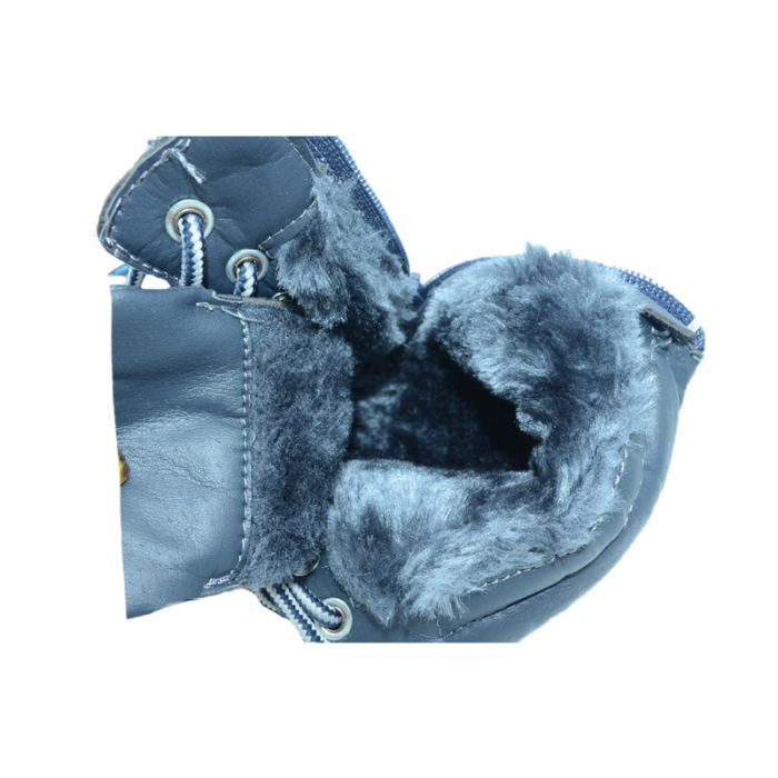 Ghete imblanite pentru baieti Clibee GB-001-41831-32, Bleumarin [4]