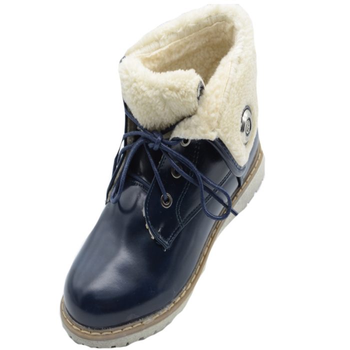 Ghete imblanite pentru copii MRS M601-32, Bleumarin [3]