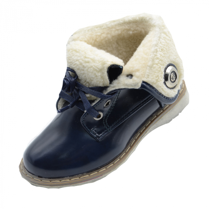 Ghete imblanite pentru copii MRS R529-2-30, Bleumarin [3]