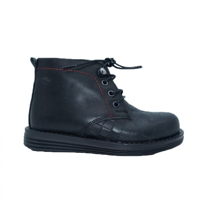 Ghete imblanite pentru baieti Small Foot SMFG7-B-30, Negru [3]