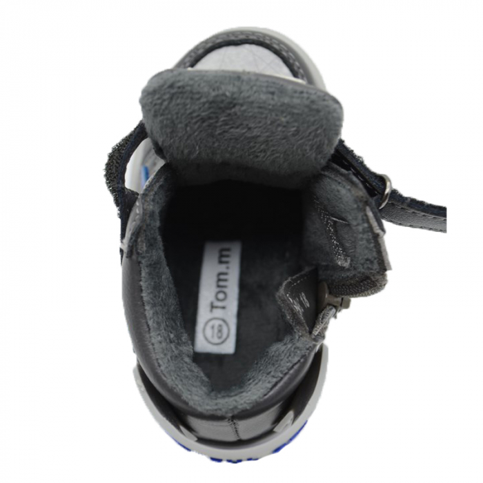 Ghete imblanite pentru baieti Tom Miki C-T9400-C-18, Gri [3]