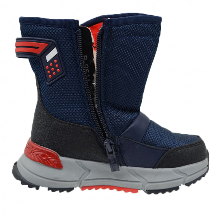 Cizme imblanite pentru baieti Tom Miki C-T9614-B-28, Bleumarin [2]