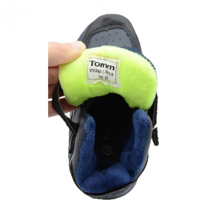 Ghete imblanite pentru baieti Tom Miki C-T9675-B-28, Bleumarin [4]
