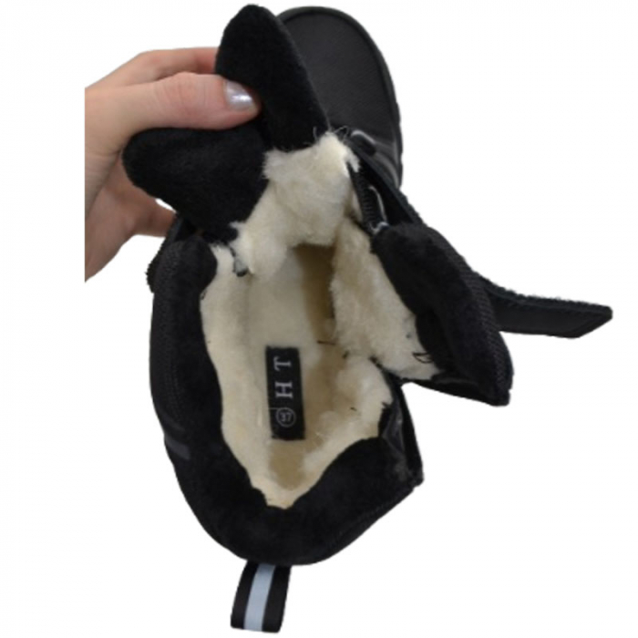 Ghete imblanite Waterproof si Windproof pentru baieti Tom Miki F-0516-A, Negru [4]