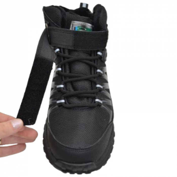 Ghete imblanite Waterproof si Windproof pentru baieti Tom Miki F-0516-A, Negru [5]