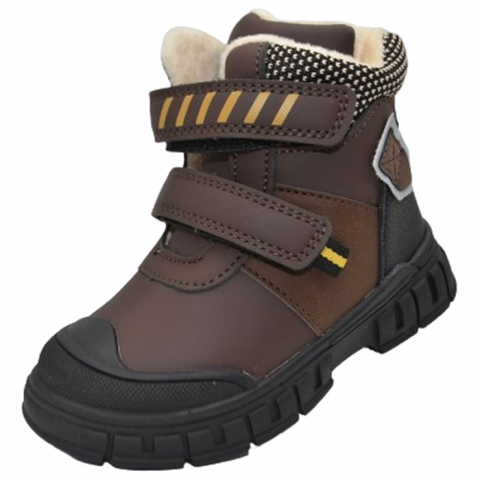Ghete imblanite pentru baieti Tom Miki T-10858-B, Maro [4]