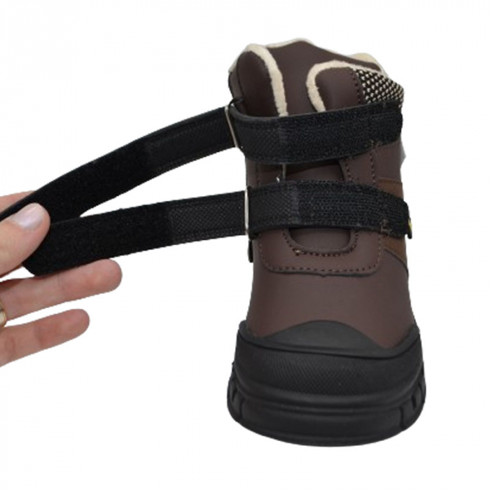 Ghete imblanite pentru baieti Tom Miki T-10858-B, Maro [5]