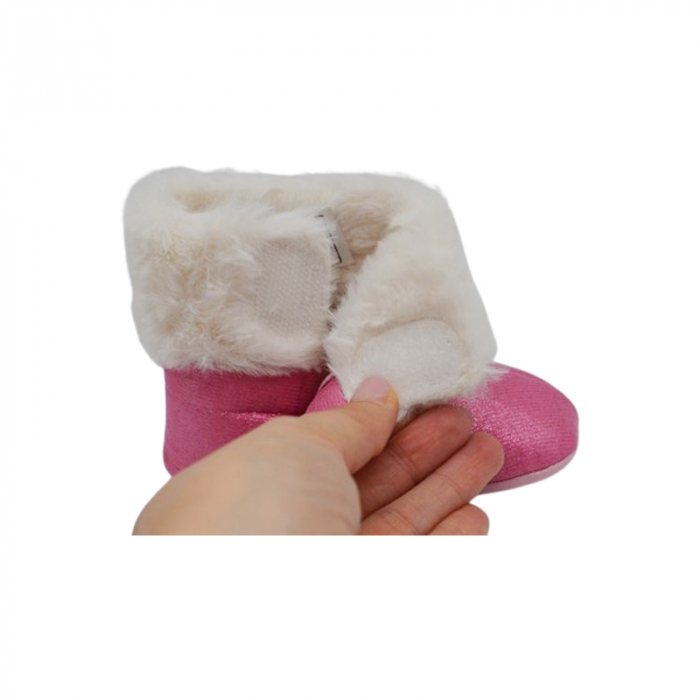 Ghete imblanite pentru bebelusi, Mini Junior, GHT-MJ2, Fucsia [2]