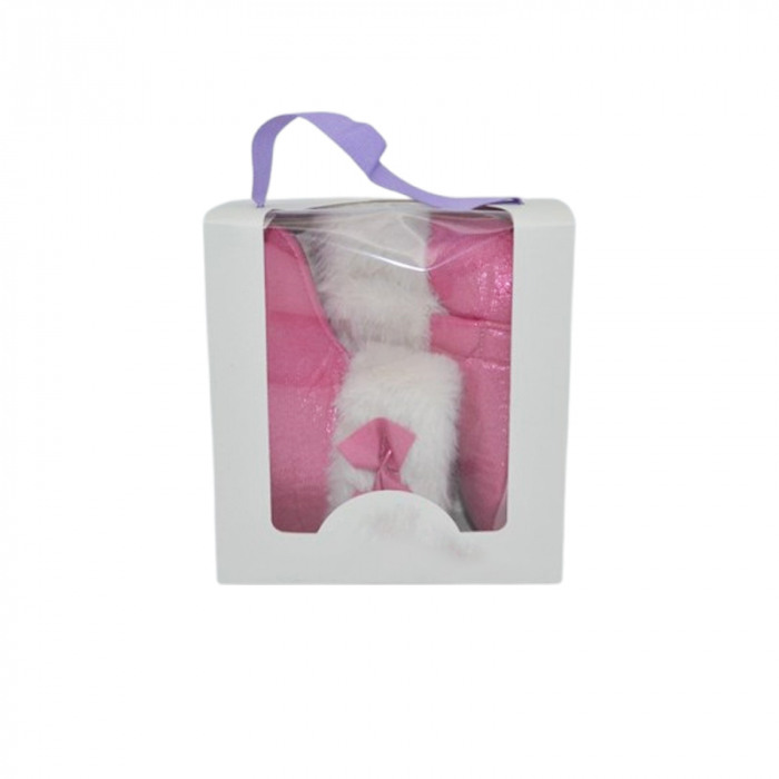 Ghete imblanite pentru bebelusi, Mini Junior, GHT-MJ2, Fucsia [3]