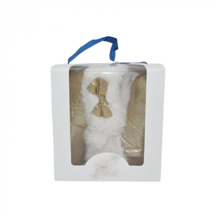 Ghete imblanite pentru bebelusi, Mini Junior, GHT-MJ3, Auriu [3]