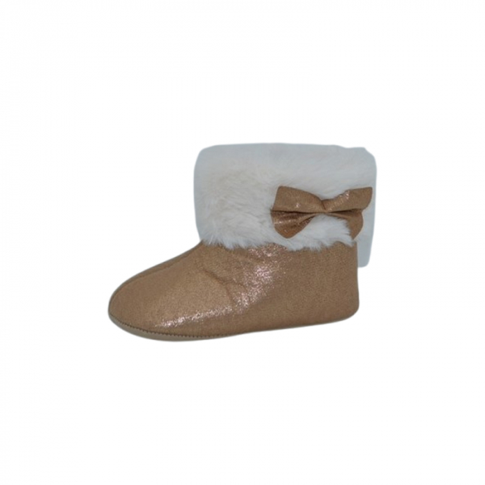 Ghete imblanite pentru bebelusi, Mini Junior, GHT-MJ4, Maro [1]