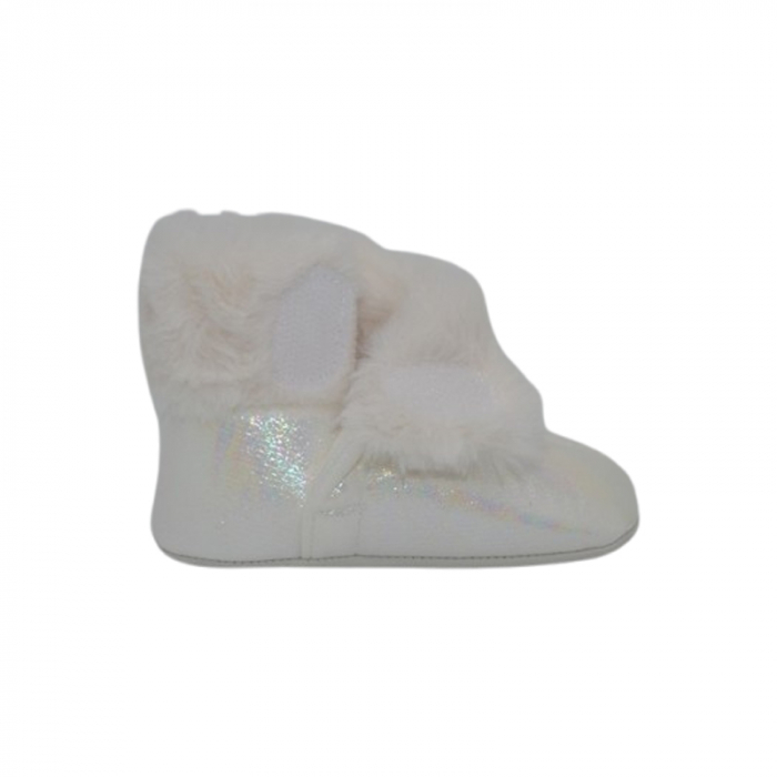 Ghete imblanite pentru bebelusi, Mini Junior, GHT-MJ5, Alb [2]