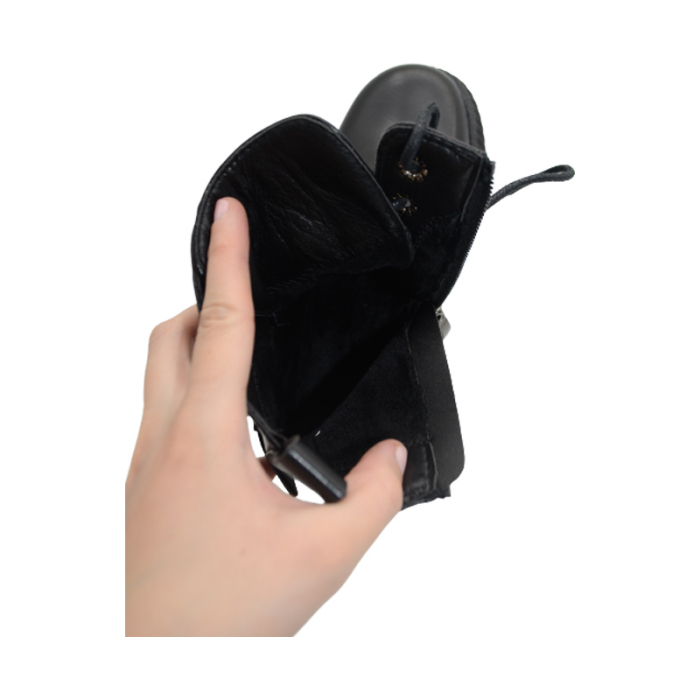 Ghete captusite pentru fete Bessky B1696-1C, Negru [4]