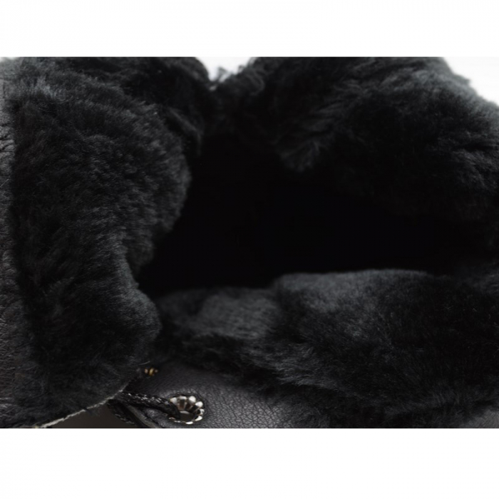 Ghete imblanite pentru fete Bessky B9131-2-32, Negru [3]