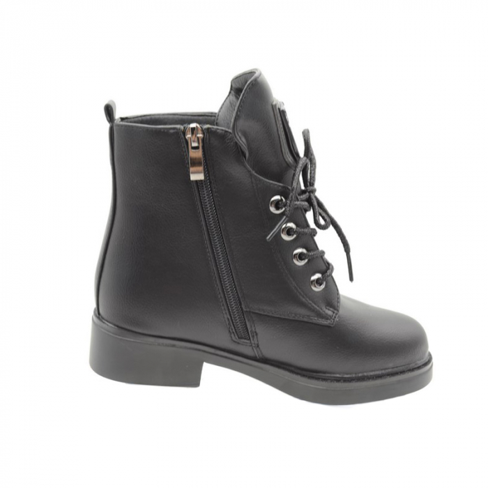 Ghete imblanite pentru fete Bessky B9131-2-32, Negru [4]
