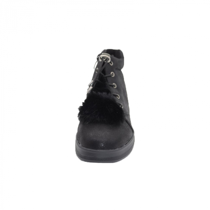 Ghete imblanite pentru fete Bessky ML70120-2-32, Negru [2]