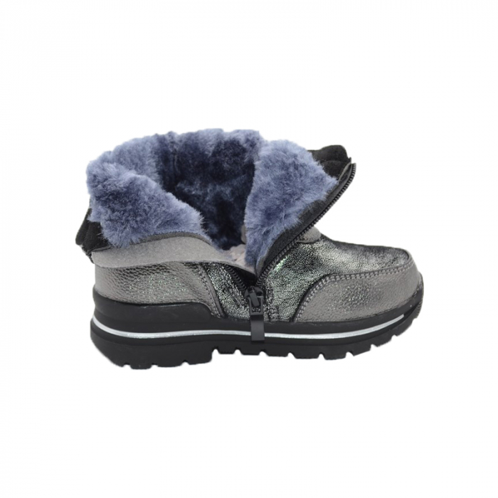 Ghete imblanite pentru fete Bessky ML70157-2-29, Negru [5]