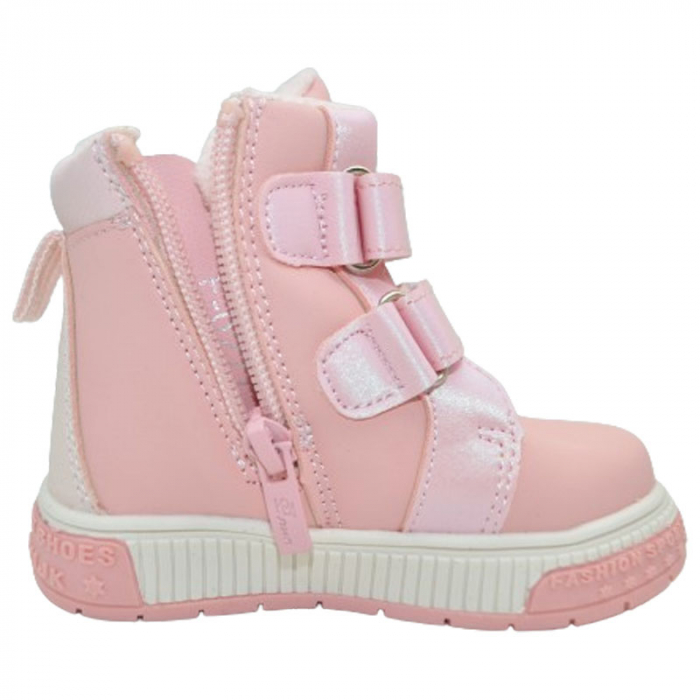 Ghete imblanite pentru fete Bi&Ki F-0277-E, Roz [2]
