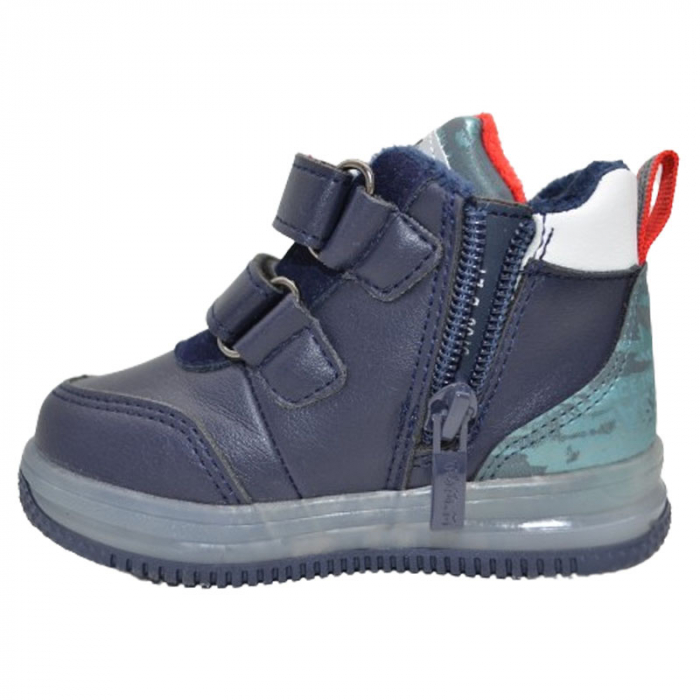 Ghete ortopedice imblanite pentru baieti Tom Miki C-T9730-B, Bleumarin [2]