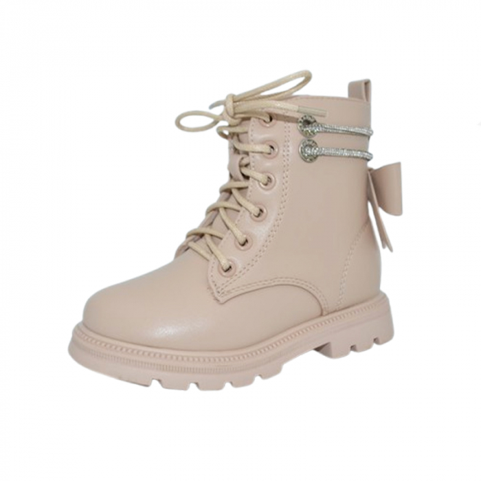 Ghete imblanite pentru fete MRS R706, Bej [1]