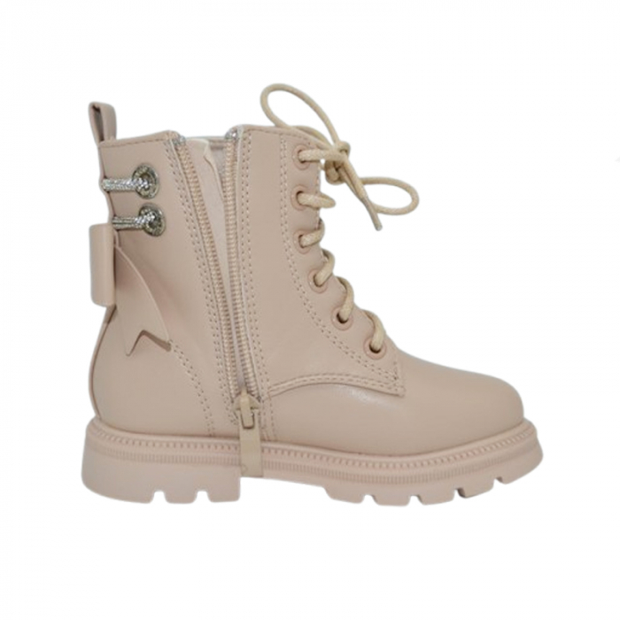 Ghete imblanite pentru fete MRS R706, Bej [2]