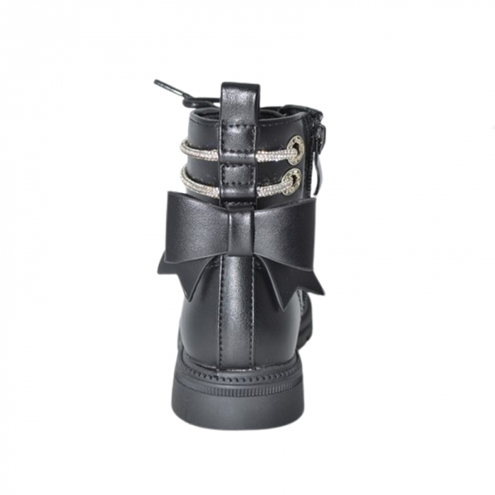 Ghete imblanite pentru fete MRS R706-N, Negru [2]