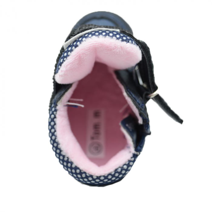 Ghete imblanite pentru fete Tom Miki C-T9436-B-18, Bleumarin [3]