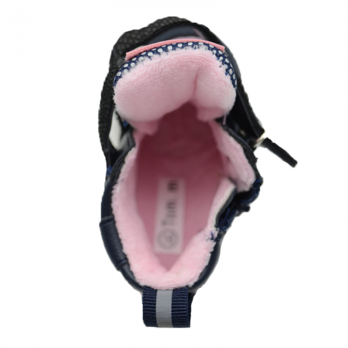 Ghete imblanite pentru fete Tom Miki C-T9437-B-18, Bleumarin [3]