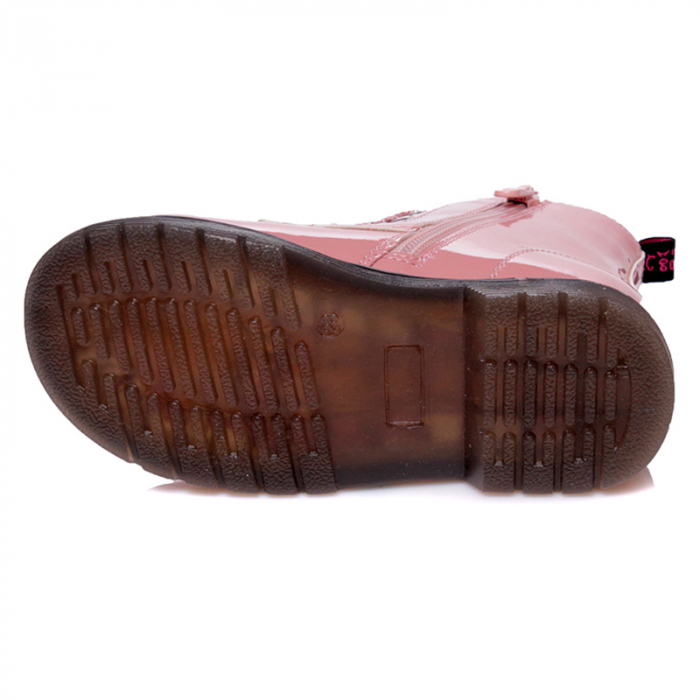 Ghete imblanite pentru fete WeeStep 5001P-25, Roz [3]