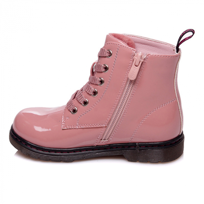 Ghete imblanite pentru fete WeeStep 5001P-25, Roz [4]