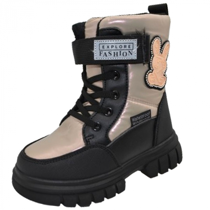 Ghete imblanite Waterproof si Windproof pentru fete Bi&Ki A-B01215-B, Roz [3]