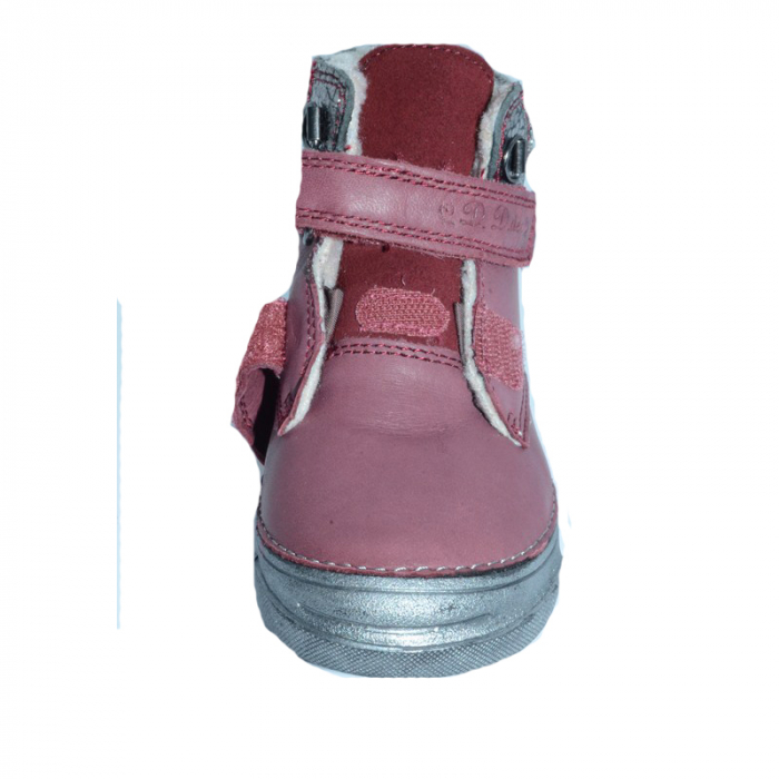 Ghete imblanite pentru fete DDStep 040-423EM-30, Visiniu [4]