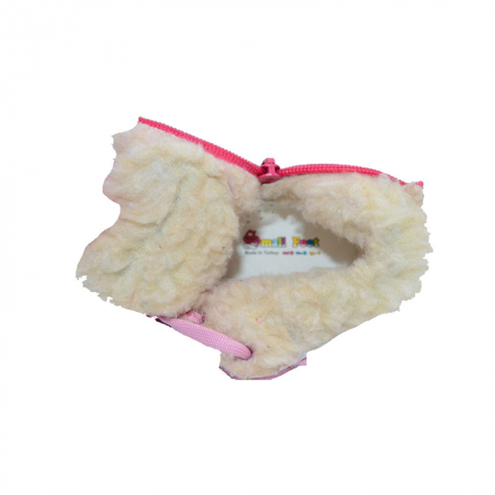 Ghete imblanite pentru fete Small Foot SMFG1-R-25, Roz [4]