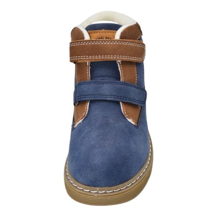 Ghete imblanite si impermeabile pentru baieti, American Club ES143/23A-30, Albastru [2]