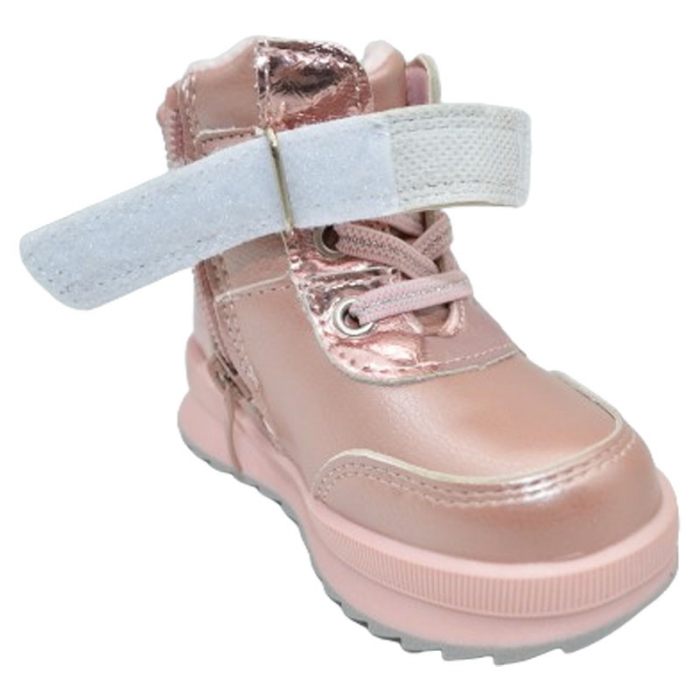 Ghete imblanite pentru fete Bi&Ki F-0185-A, Roz [4]