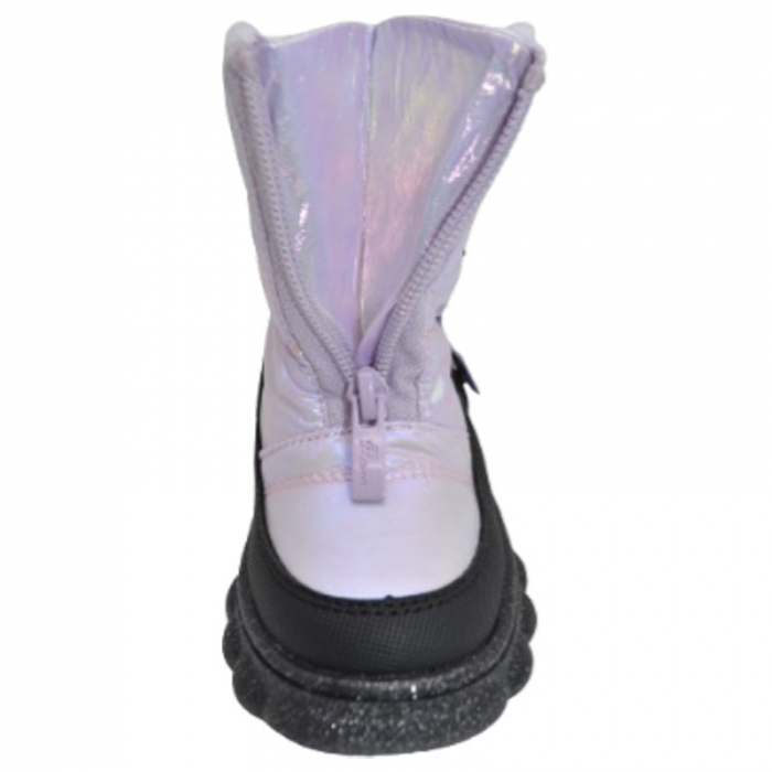 Cizme imblanite Waterproof si Windproof pentru fete Bi&Ki F-0297-D, Mov [5]