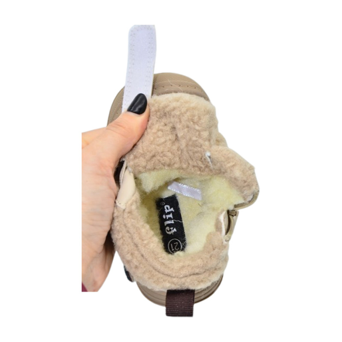 Ghete impermeabile si imblanite pentru baieti, Flip F51139-E, Maro [5]